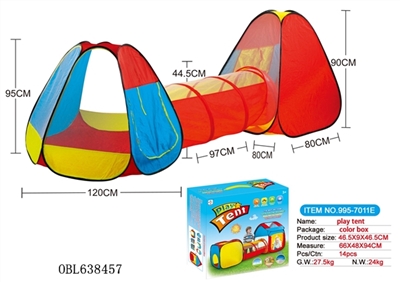 Triad children tents fit tunnel tube - OBL638457