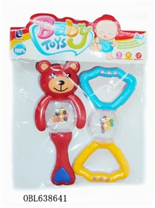 Rotating the angel wing bell cartoon bear a bell - OBL638641