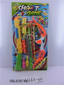 Extra large plate soft play ping-pong gun suit new bow and arrow - OBL638780