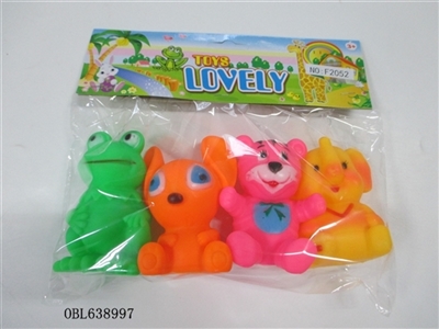 Four zhuang lining plastic animal - OBL638997