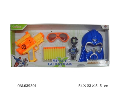 EVA太空软弹枪配面具 - OBL639391