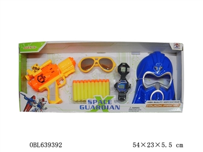 EVA太空软弹枪配面具 - OBL639392