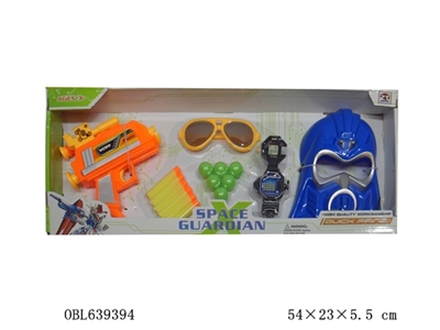 EVA table tennis space gun with a mask - OBL639394