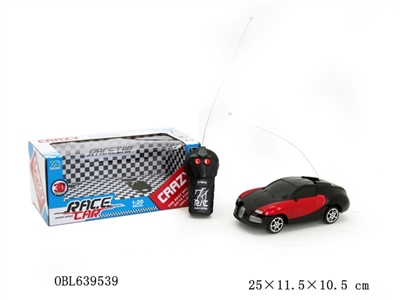 Second pass band 3 d light bugatti remote control car 2 color, orange red, blue - OBL639539