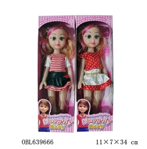 14寸肥童空心音乐大眼妹两款混装 - OBL639666