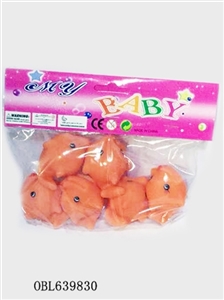 六只搪胶小鲨鱼 - OBL639830