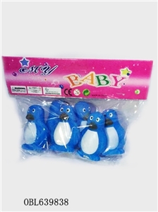 Six little dolphins evade glue station - OBL639838