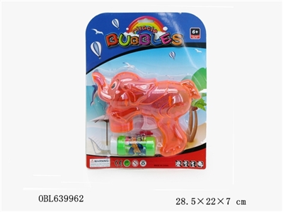 色明有自抽有灯光惯性泡泡枪 - OBL639962