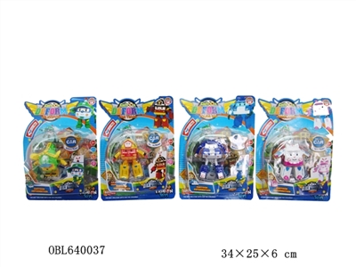 The cartoon deformation car - OBL640037
