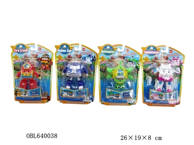 The cartoon deformation car - OBL640038