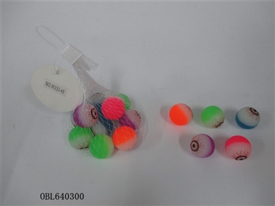 3.2 cm mesh bag 10 magic eye bounce the ball - OBL640300