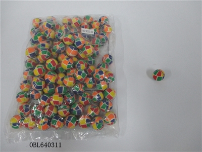2.7cm方块弹跳球 - OBL640311