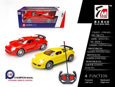 For porsche remote control car (not package electricity) - OBL640639