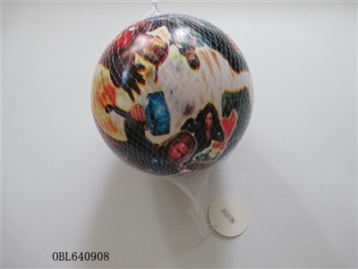 9 inches captain America color printing ball - OBL640908