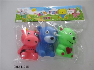 三只庄搪塑动物 - OBL641015