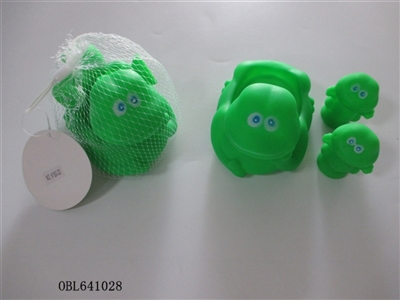 三只庄搪塑子母青蛙 - OBL641028
