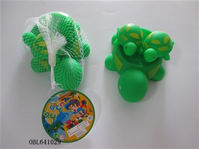 三只庄搪塑子母海龟 - OBL641029