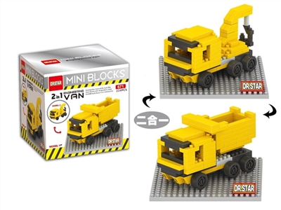 载沙车套装/工程车347PCS - OBL641146