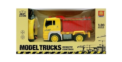 Remote control truck (cross with lamp) - OBL641401