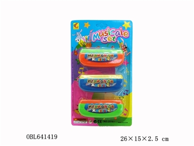 Three harmonica. - OBL641419
