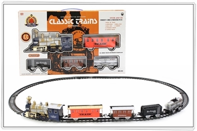 Electric light smoke music track train - OBL641615