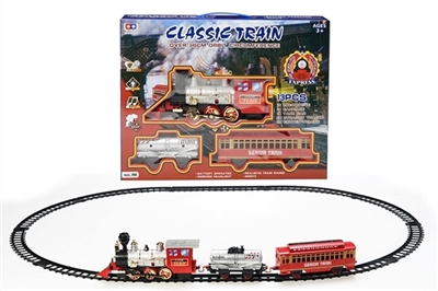 Electric light rail train music smoke - OBL641684