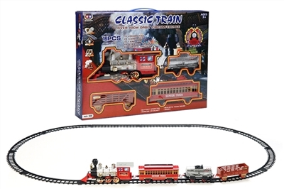 Electric light rail train music smoke - OBL641686