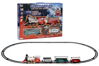 Electric light rail train music smoke - OBL641687