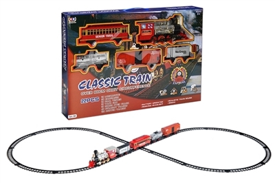 Electric light rail train music smoke - OBL641690