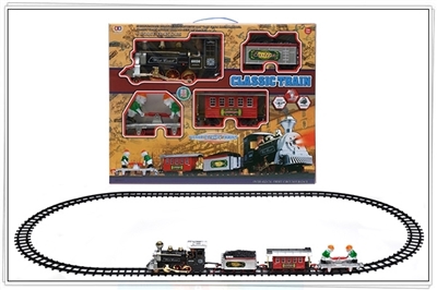 Electric light rail train music smoke - OBL641695