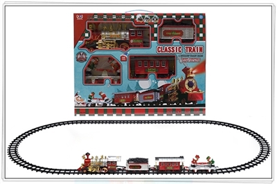 Electric light rail train music smoke - OBL641696