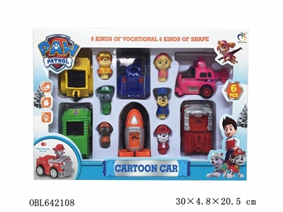 Dogs patrol back car kit - OBL642108