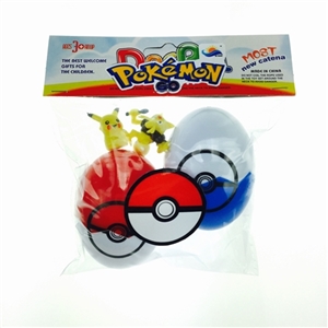 8 cm eggs with small elves - OBL642318