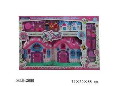 The villa match three (four light colour, music), furniture - OBL642600