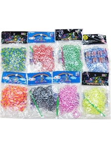 DIY 200条装1袋雪花橡皮筋 - OBL642710