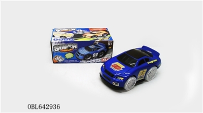 电动万向赛车（带6灯.3D灯光.两款混装） - OBL642936