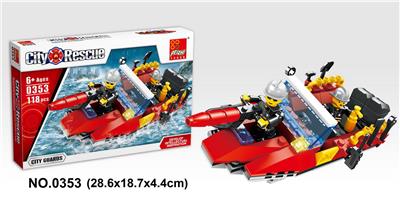 消防船 118PCS - OBL642992