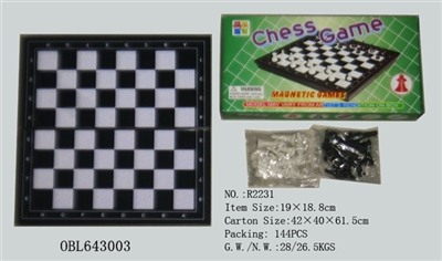 Magnetic chess - OBL643003