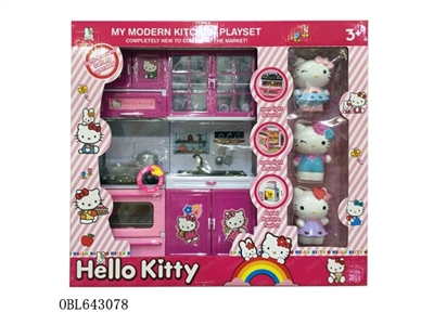 HELLO KITTY series combined with KT cat in the kitchen - OBL643078