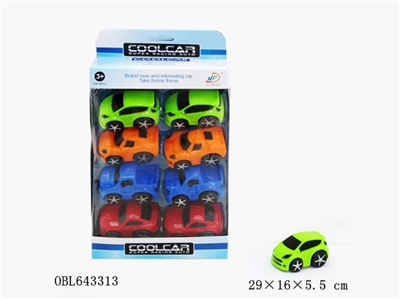 Eight solid color back in simulation of car of environmental protection - OBL643313