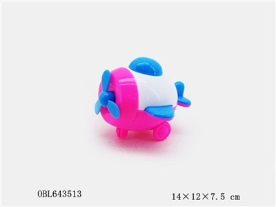 Back in spiral cartoon plane - OBL643513