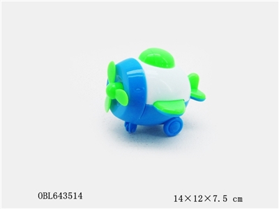 Back in spiral cartoon plane - OBL643514