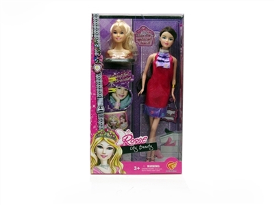 11.5 -inch barbie fashion turns into a young woman (3, orange) - OBL643556