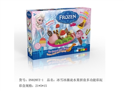 Ice ice cream color fruit platter multi-function mud - OBL643630