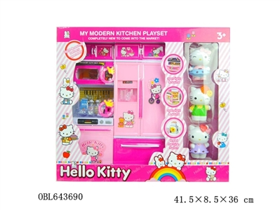 HELLO KITTY厨房系列组合配KT猫 - OBL643690