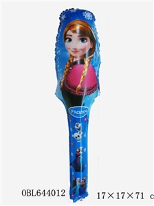 Inflatable snow princess blow bar - OBL644012