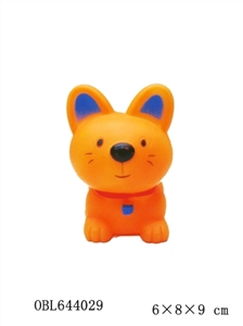 Nude lining plastic animal with a whistle - OBL644029