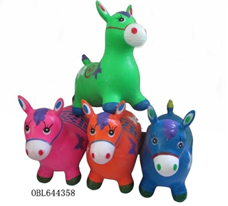 Inflatable color horse - OBL644358