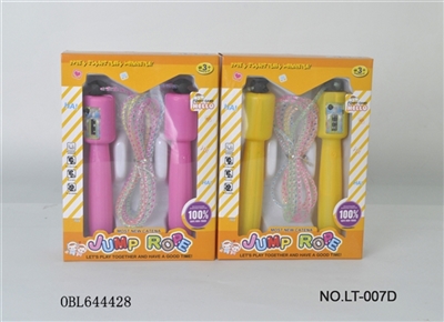 Count colorful rope skipping - OBL644428