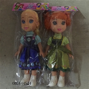 Two 10-inch Disney empty handed ice princess baby - OBL644524